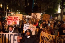 تداوم تظاهرات ضدنژادپرستی در آمریکا برای چهارمین شب متوالی
