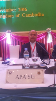 انتخاب دکتر مجیدی به عنوان دبیر کل مجمع مجالس آسیایی