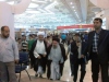 بازدید آیت الله سید احمد خاتمی از غرفه کتابخانه مجلس در نمایشگاه کتاب