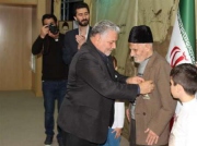 نخستین نشان زنده نامان ارس به حاج حسین ملایی علمداری اعطا شد