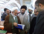 حضور اعضای کمیسیون فرهنگی مجلس شورای اسلامی در غرفه کتابخانه مجلس